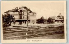 Flens Hotel Bahnhof Bahnhof Schweden 1919