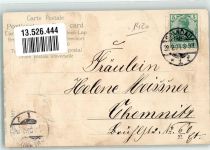 10115 W1000 Spandau 1903 Prägedruck Passepartout Wappen Bismarckstraße