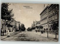 Insterburg Tschernjachowsk 1917 Foto AK Wilhelmstrasse Feldpost WK I