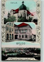 07589 O6515 Münchenbernsdorf - Schloß Gasthaus zum Bayrischen Hof