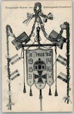 25474 W2087 Bönningstedt - Kriegsopfer-Banner v. Winzeldorf