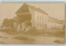 01816 O8302 Berggiesshübel 1927 Foto AK Unwetter-Katastrophe 1927 Zerstörte Wohnhäuser