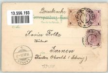 Teplice Teplitz-Schönau 1900 Lithographie Steinbad Stephansbad Neubad Schlangenbad