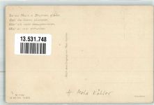 M.Munk Nr. 1144 Ist ein Mann in den Brunnen gefallen , Puppen Koehler, Mela Künstlerkarte
