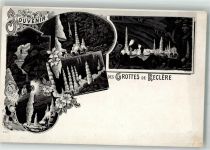 Réclère Des Grottes de Reclere Stalagmiten Litho Zwerg Tropfsteinhöhle Vorläufer
