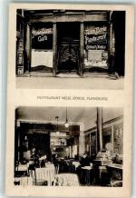 24937 W2390 Flensburg Gebrauchsspuren Gasthaus Neue Börse Gastraum