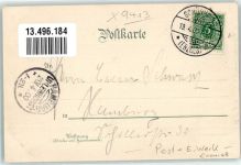 08304 O9413 Schönheide , Erzgeb 1900 Gebrauchsspuren Ost E-Werk Centralschule Rathaus Lithographie