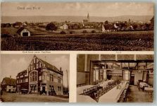 89231 W7910 Pfuhl Foto AK Gasthaus zum Saalbau Festsaal