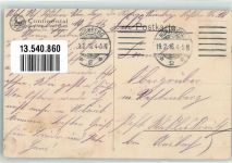 Radrennen Continental 1916 Künstlerkarte