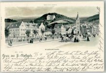 51427 W5060 Bergisch Gladbach 1901 - Wilhelmstraße Krankenhaus Maria Hilf Kath. Schule Kutsche Planwagen