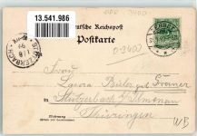 39261 O3400 Zerbst 1899 - Schützenhaus Schießscheiben