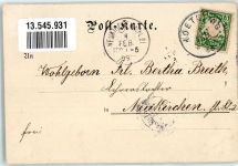 83339 W8224 Kötzing , Oberbay 1899 Lithographie Ludwigsturm Rauchröhren Keitersberg Gipfelkreuz