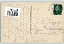15938 O7963 Golßen - Landhaus Fahrrad Ort handschriftlich Berln Dresden Zug Nr 315