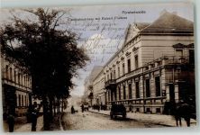 15517 O1240 Fürstenwalde , Spree 1916 - Eisenbahnstraße m. Kaiserlichem Postamt