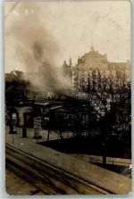 W8000 München Litfaßsäule Politik Massenstreik Revolution 1918 Privatfoto AK