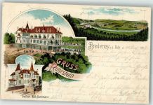 45127 W4300 Bredeney 1897 Lithographie Ruhrstein