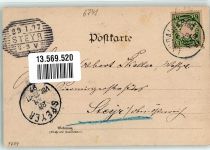 76835 W6741 Gleisweiler 1897 Lithographie Gasthaus Felsenkeller Kurhaus