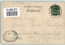 09648 O9250 Mittweida 1897 Lithographie Technikum Markt Schwanenteich Tzschirnerplatz