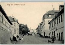 04749 O7303 Ostrau , Sachs - Dorfstraße Gasthaus zur goldenen Taube