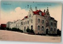 09669 O9262 Frankenberg , Sachs 1917 - Am Pfarramt