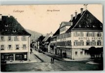 78532 W7200 Tuttlingen 1915 - König Straße Hotel Hecht