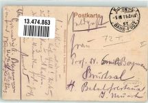 78532 W7200 Tuttlingen 1915 - König Straße Hotel Hecht