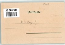 W8111 Walchensee , Oberbay Zieher, Ottmar Heliocolorkarte Nr. 2924 Hey, Paul 1899