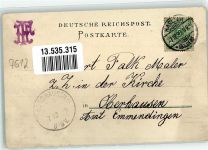77716 W7612 Haslach im Kinzigtal 1899 Lithographie Volkstracht Gutleutbrücke