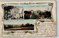 07586 O6501 Rüdersdorf b Gera 1912 - Gasthaus Rüdiger Schulhaus Pfarrhaus Alte Schule