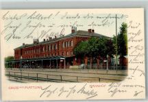 94447 W8350 Plattling 1902 - Adelskorrespondenz Bahnhof