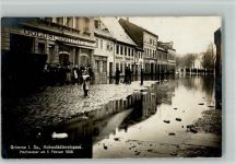 04668 O7240 Grimma BOAKC Hohnstädterstraße Hochwasser Überschwemmung Katastrophe 5. Februar 1909 Geschäft Goldschmidt & Co