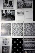W3500 Kassel , Hess Deutsches Tapetenmuseum 19 Karten eine mit Klebeecke siehe Scan unten rechts Innenarchitektur BOAKC