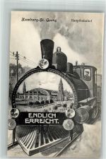 20095 W2000 St. Georg - Der Hauptbahnhof Dampflokomotive