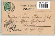 74858 W6955 Breitenbronn , Baden 1901 BOAKC Vorläufer Druck um 1890 Schule Rathaus Kirche