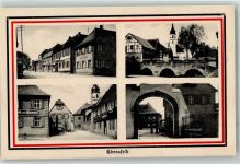 96250 W8629 Ebensfeld Passepartout Gasthaus-Bäckerei Apotheke