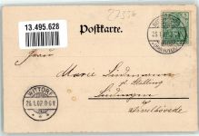 27356 W2720 Rotenburg Wümme 1902 Gebrauchsspuren Oberförsterei Geistereiche