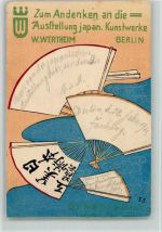 W1000 Berlin, unsortiert Ausstellung japanische Kunstwerke W. Wertheim Kunstgeschichte Berlin 1911 BOAKC