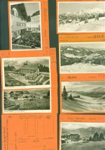 87561 W8980 Oberstdorf Lot mit 23 AK Hotel Schönblick Söllereck Musterkarten Original aus Metzarchiv Bestellvorgänge und Auflagenzahlen
