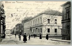 41747 W4060 Viersen 1905 - Hotel Kaiserhof Bahnhof Rathaus
