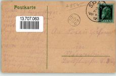 91174 W8545 Spalt 1912 BOAKC Lithographie Saumarkt Arrestturm Brauhaushof Hopfenzupfer Papierhandlung