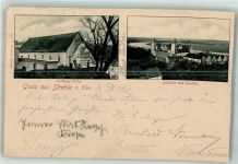01616 O8405 Strehla 1902 - Gasthaus Goldene Höhe Elbe