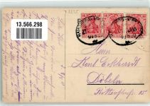 01773 O8242 Kipsdorf 1920 Passepartout Hotel-Pension Villa Susanne Bahnpost Hainsberg-Kipsdorf