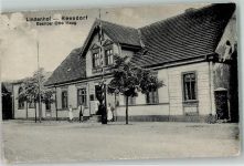 39291 O3271 Reesdorf b Burg b Magdeburg 1918 Foto AK Gasthaus Lindenhof
