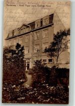 26548 W2982 Norderney 1918 Foto AK Hotel Pique