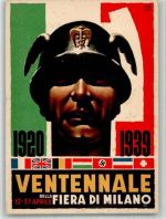 Milano Ventennale 1939 Propaganda WK II BOAKC