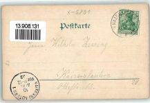 O5801 Mühlberg b Gotha, Thür Mermaid Sagen Spring zu Mühlberg Karstquelle AK Nixe 1902