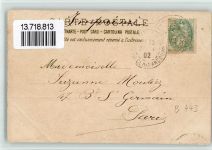 Gebrauchsspuren Scan genau beachten Mucha, A. 1902 BOAKC