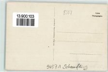94469 W8351 Schaufling - Sanatorium Haus Rusel Gasthaus Haus Rusel Ort handschriftlich