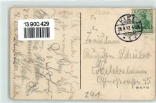24103 W2300 Kiel , Ostsee 1912 - Unteroffizier-Kasino I. Matrosen-Division Innenansichten