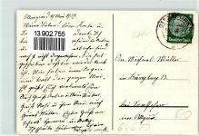 64673 W6144 Zwingenberg , Bergstr - WK II Adolf Hitler-Siedlung d. Deutschen Milchwerke